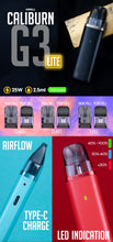 G3 Lite Pod: Sleek, Portable, and Powerful Vaping Solution